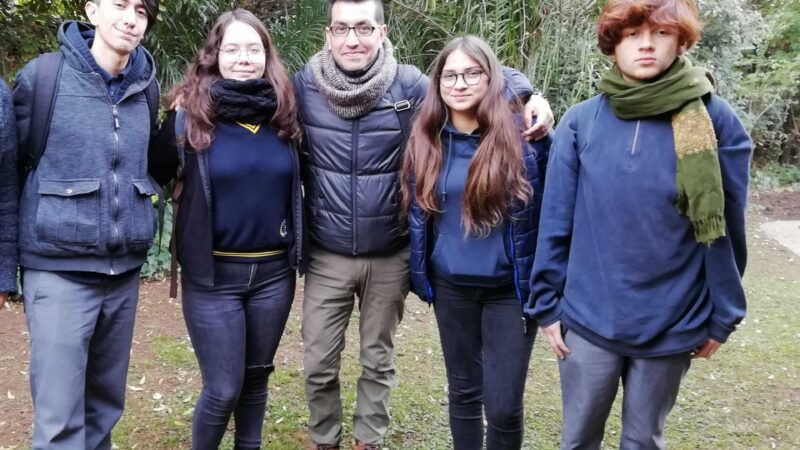 Visita estudiantes Colegio Chile a CEDEUS