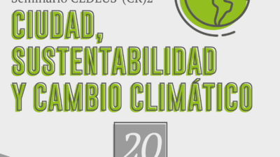 Seminario CEDEUS-CR2 20/11: Ciudad, Sustentabilidad y Cambio Climático