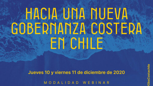 Seminario Internacional 10/12: “Hacia una nueva gobernanza costera en Chile»
