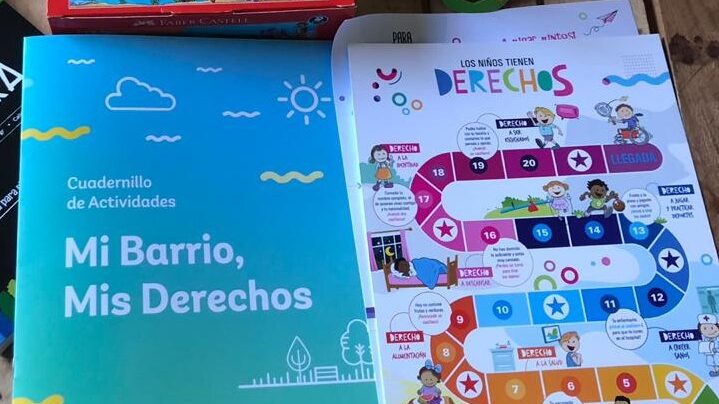 Mi Barrio Mis Derechos: Cuadernillo descargable con entretenidas actividades para niñas y niños