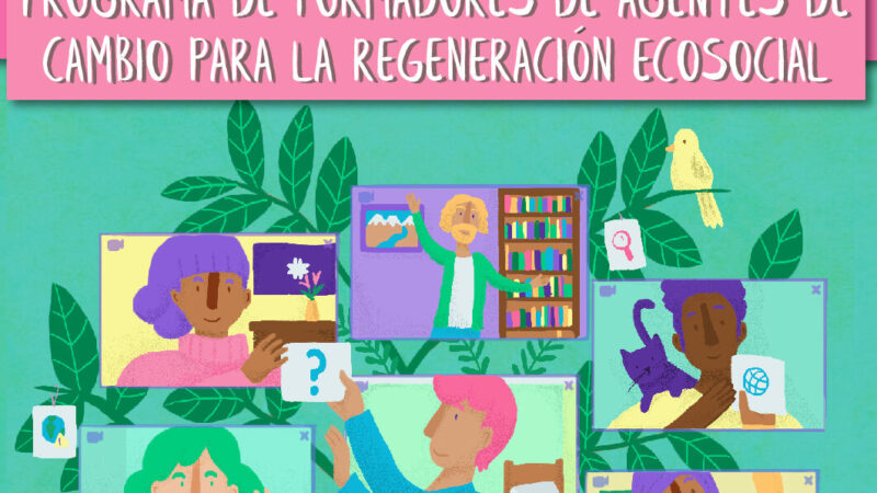 CEDEUS en curso online «Formadores de Agentes de Cambio para la Regeneración Ecosocial»