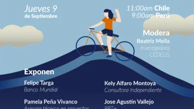 9 de septiembre/ Seminario Mujeres y Ciclismo en Lima: Oportunidades y Barreras