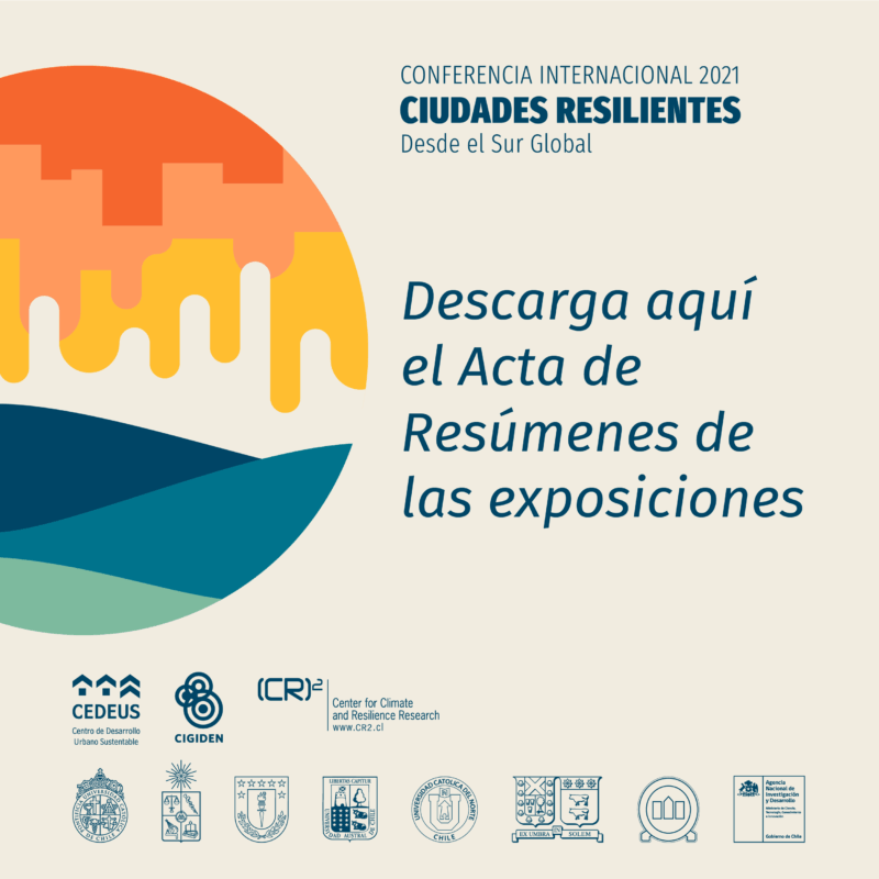 Libro Conferencia Internacional 2021 Ciudades Resilientes desde el Sur Global