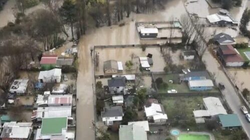 Más de 70 viviendas de Hualqui se han visto afectadas por desborde tras precipitaciones