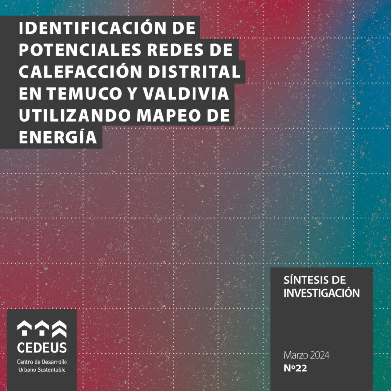 Identificación de potenciales redes de calefacción distrital en Temuco y Valdivia utilizando mapeo de energía