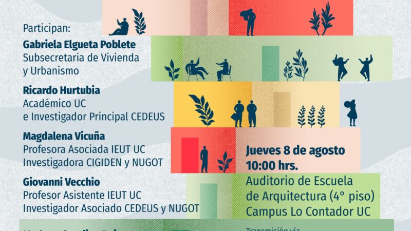 Seminario abordará planificación urbana para ciudades sustentables