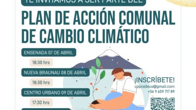 Puerto Varas: Participa en el Plan de Acción Comunal de Cambio Climático