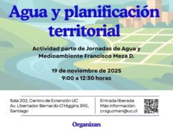 Seminario Agua y Planificación Territorial