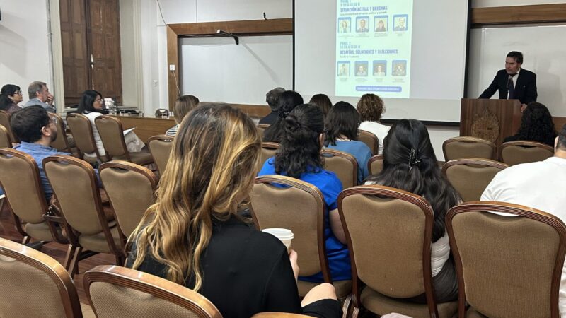 Investigadores CEDEUS dijeron presente en la jornada de aguas y medioambiente Francisco Meza