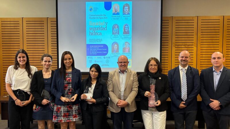 Tesistas CEDEUS reciben reconocimientos de la Cátedra de Sustentabilidad Hídrica Antofagasta Minerals