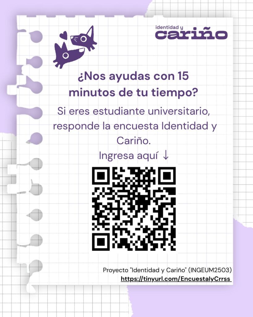 identidad y cariño encuesta