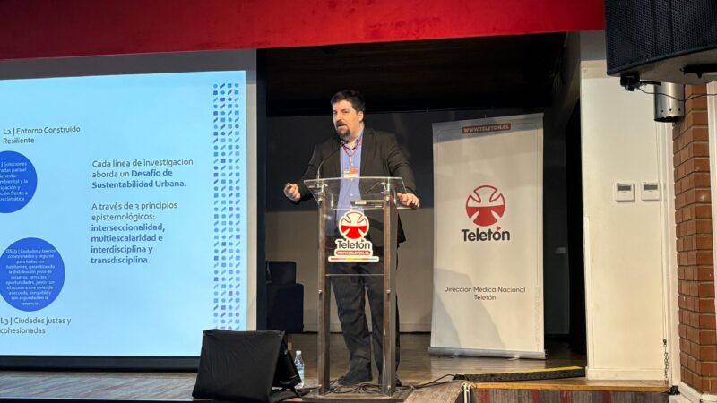 Tercer encuentro Teletón-ANID: Investigador CEDEUS presentó 3 trabajos de accesibilidad urbana